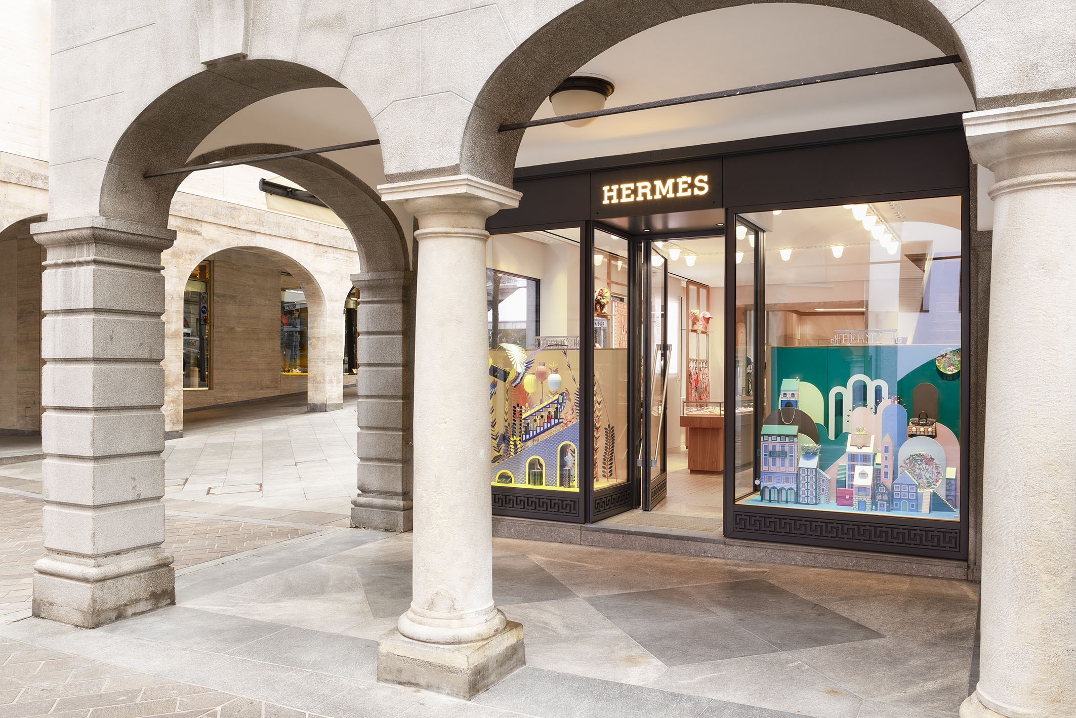 Neueröffnung Hermès-Geschäft in Lugano